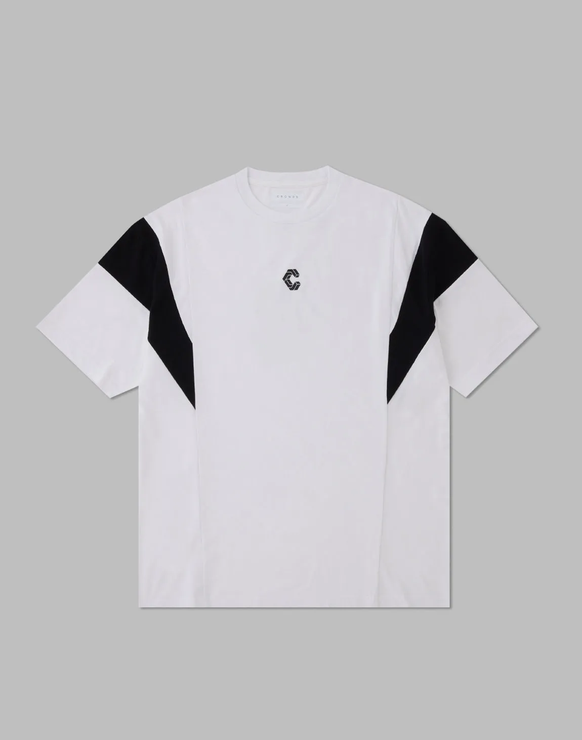 CRONOS BACK LOGO OVERSIZE T-SHIRTS【WHITE】