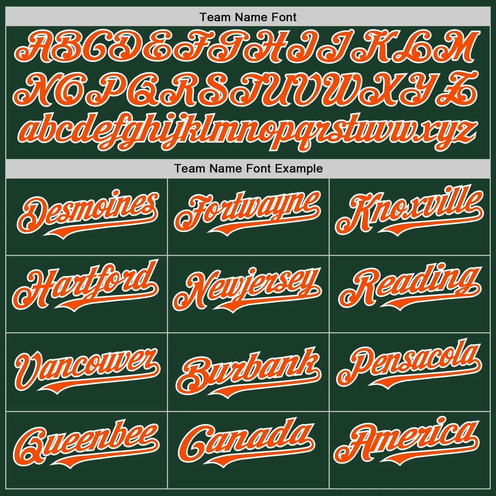 Custom Green Orange-White Authentic Sleeveless Baseball Jersey