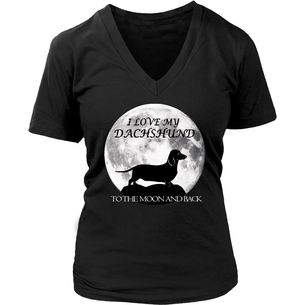 Dachshund Love to the Moon and Back
