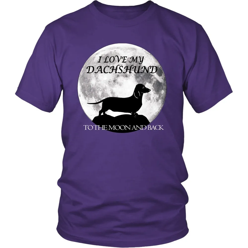 Dachshund Love to the Moon and Back