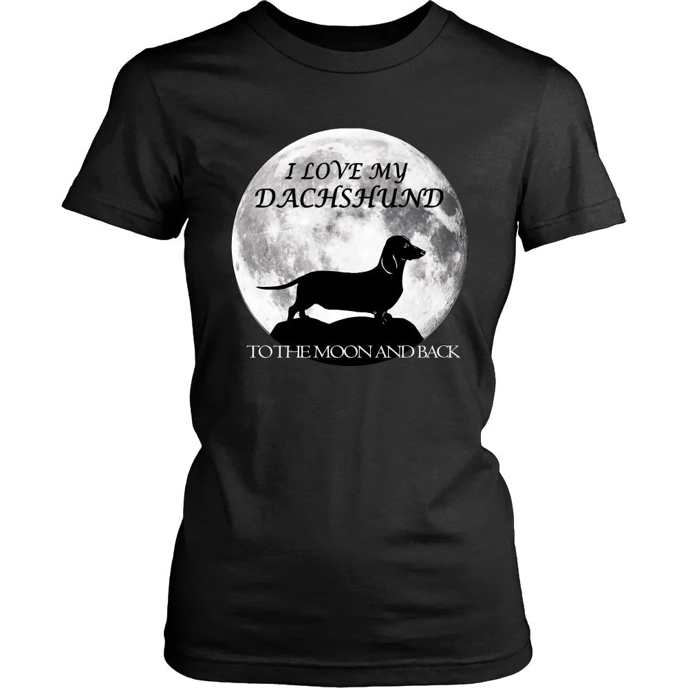Dachshund Love to the Moon and Back