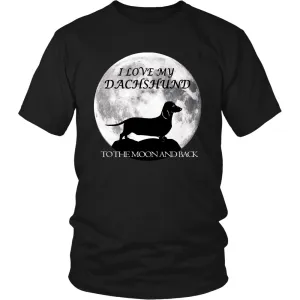 Dachshund Love to the Moon and Back
