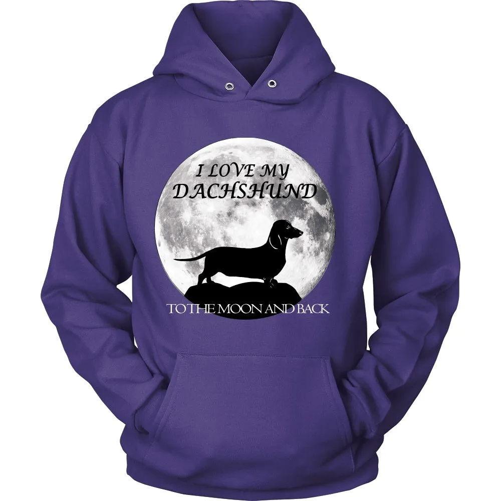 Dachshund Love to the Moon and Back