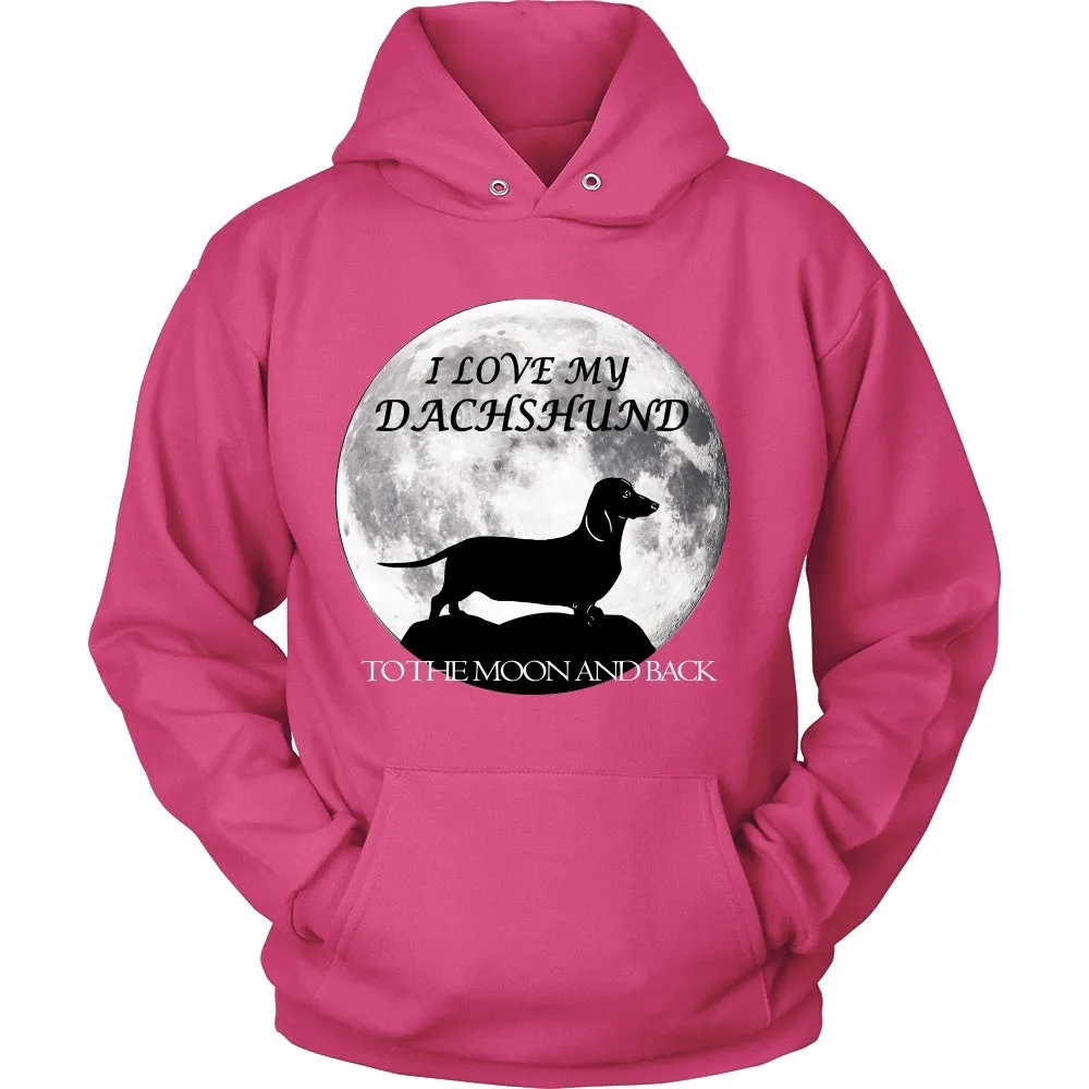 Dachshund Love to the Moon and Back