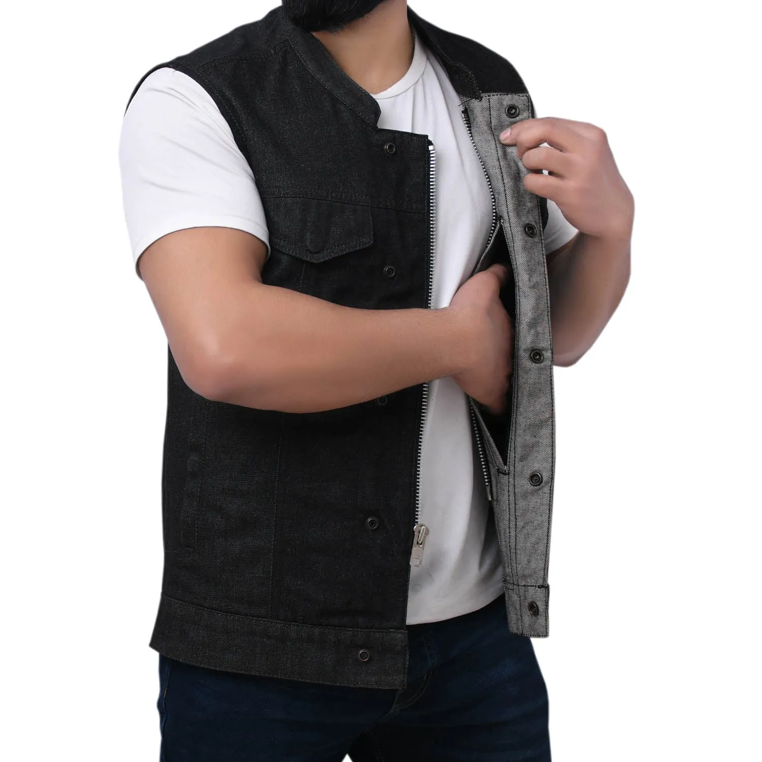 DAREG - Motorcycle Denim Vest