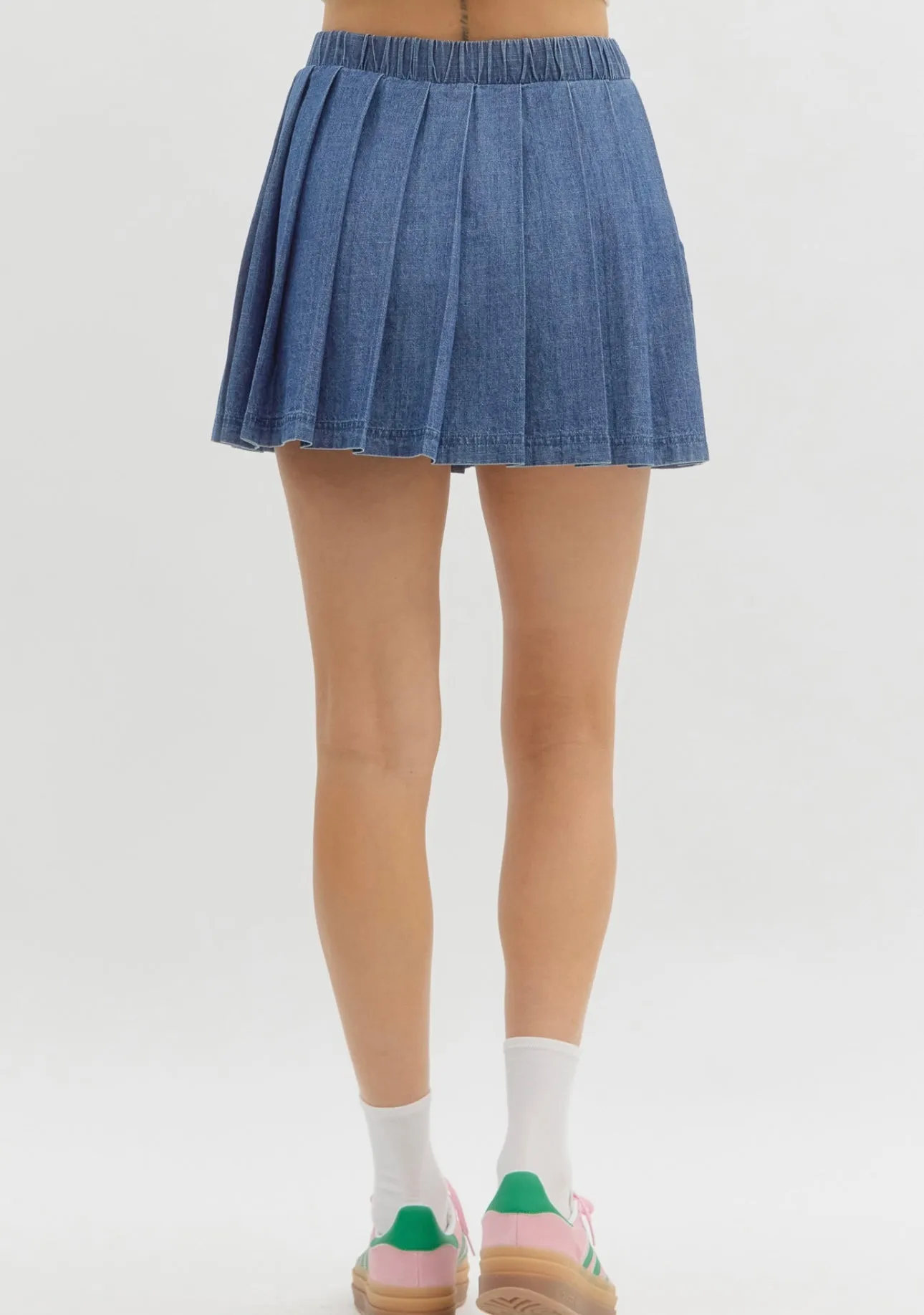 Dark Denim Laurie Skort