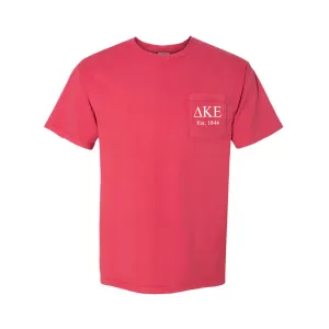 Delta Kappa Epsilon Short Sleeve Pocket Tee