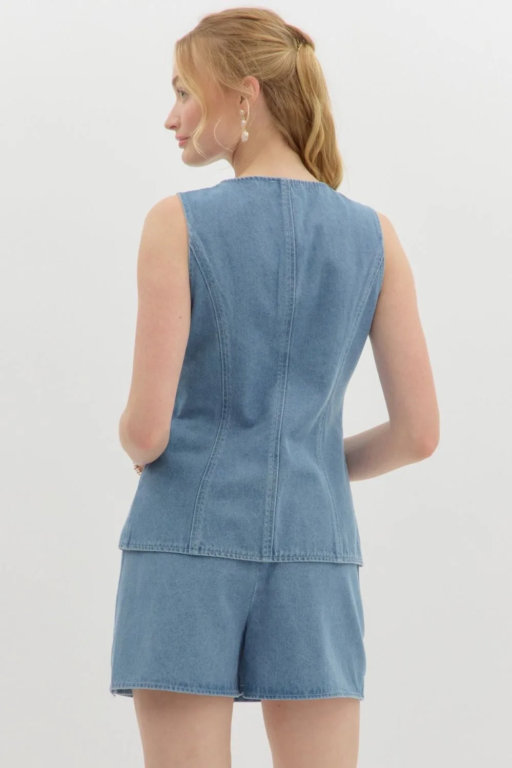Dempsey Denim Vest