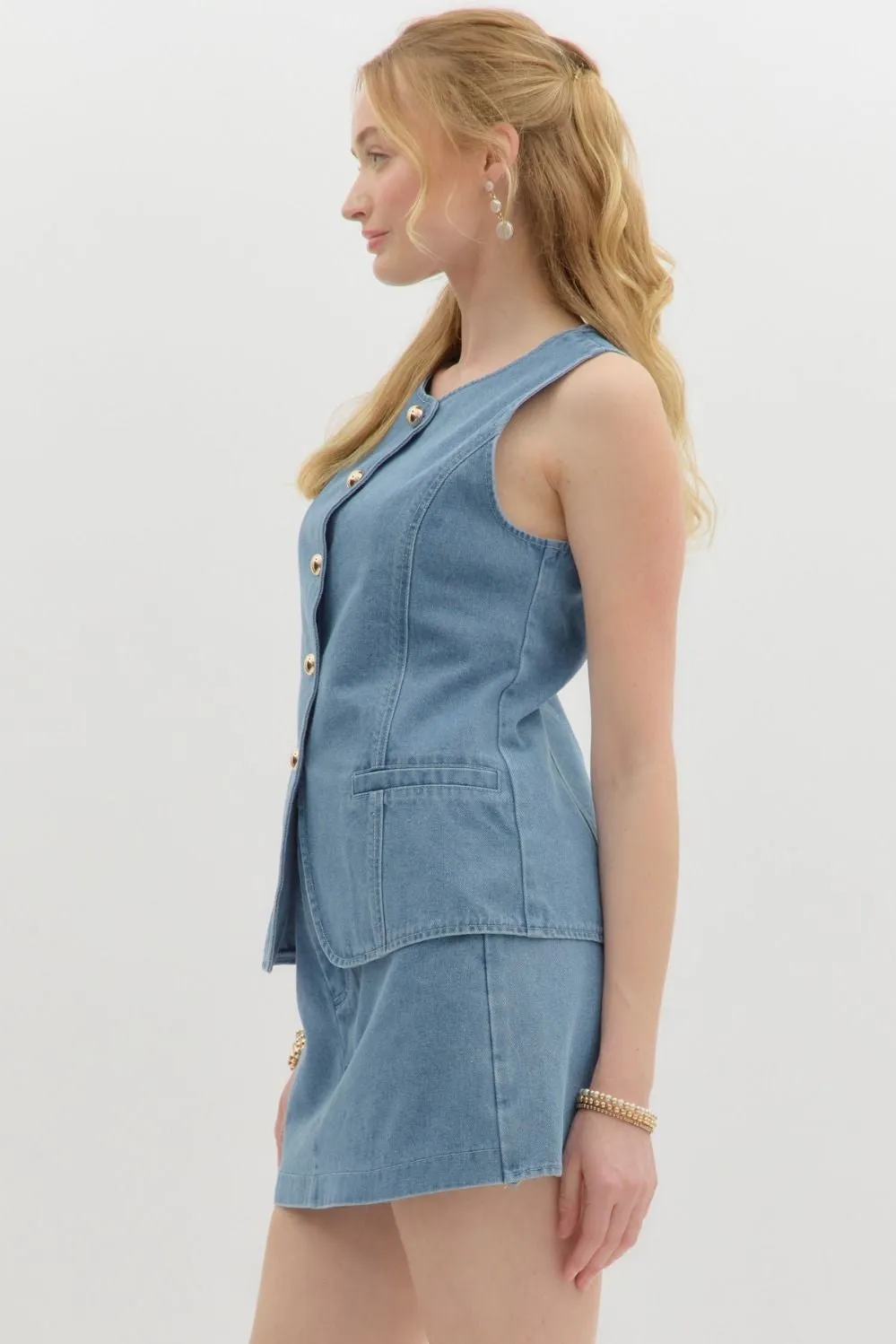 Dempsey Denim Vest