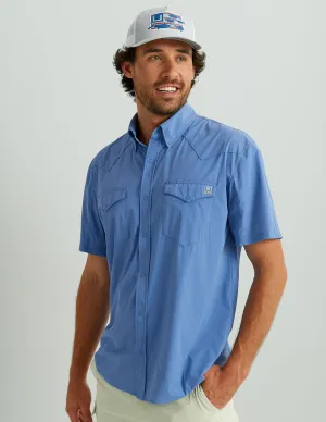 Diamond Back Short Sleeve Button-Down