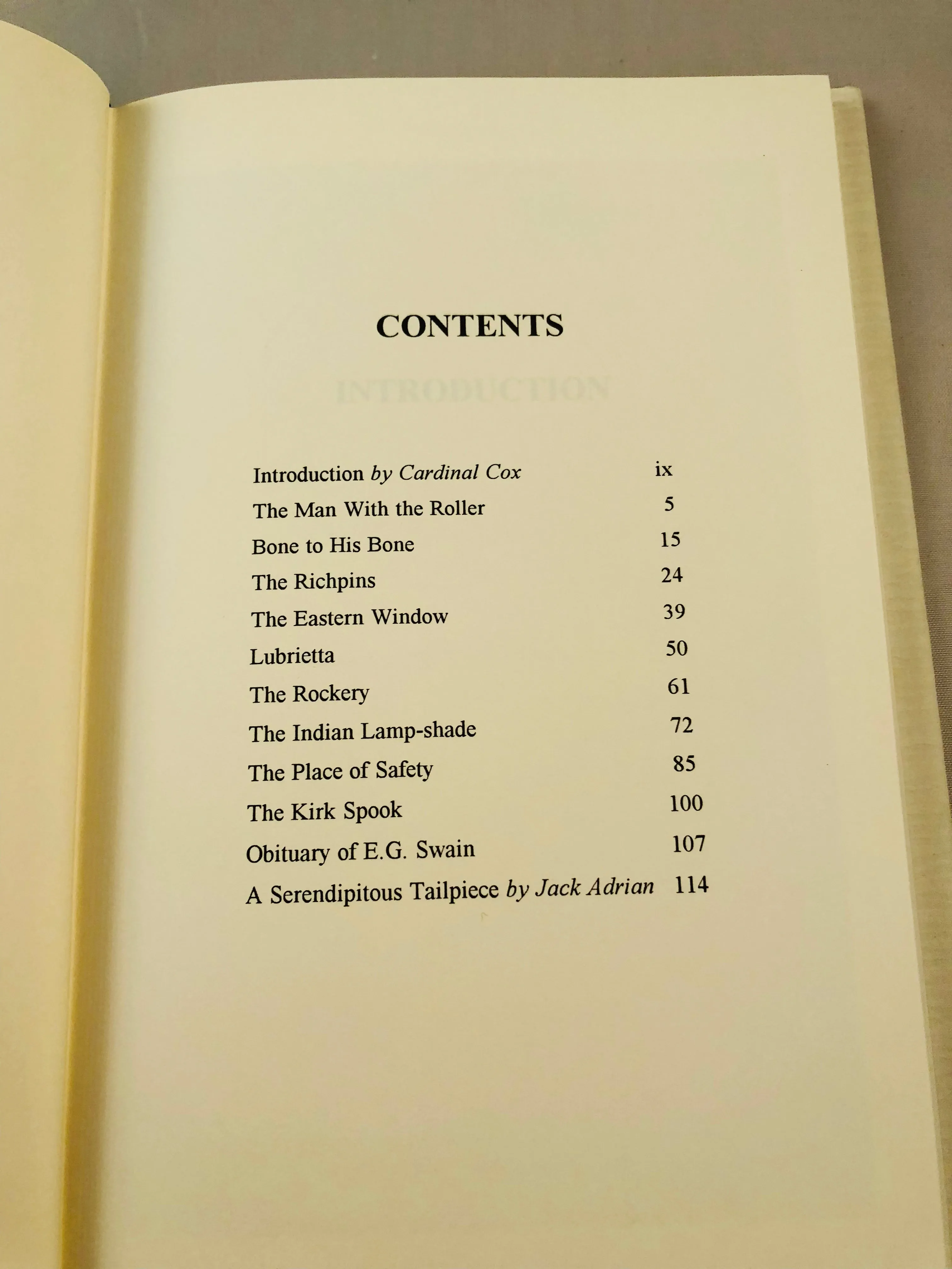 E.G. Swain - The Stoneground Ghost Tales, Ash-Tree Press 1996, Limited to 400 Copies