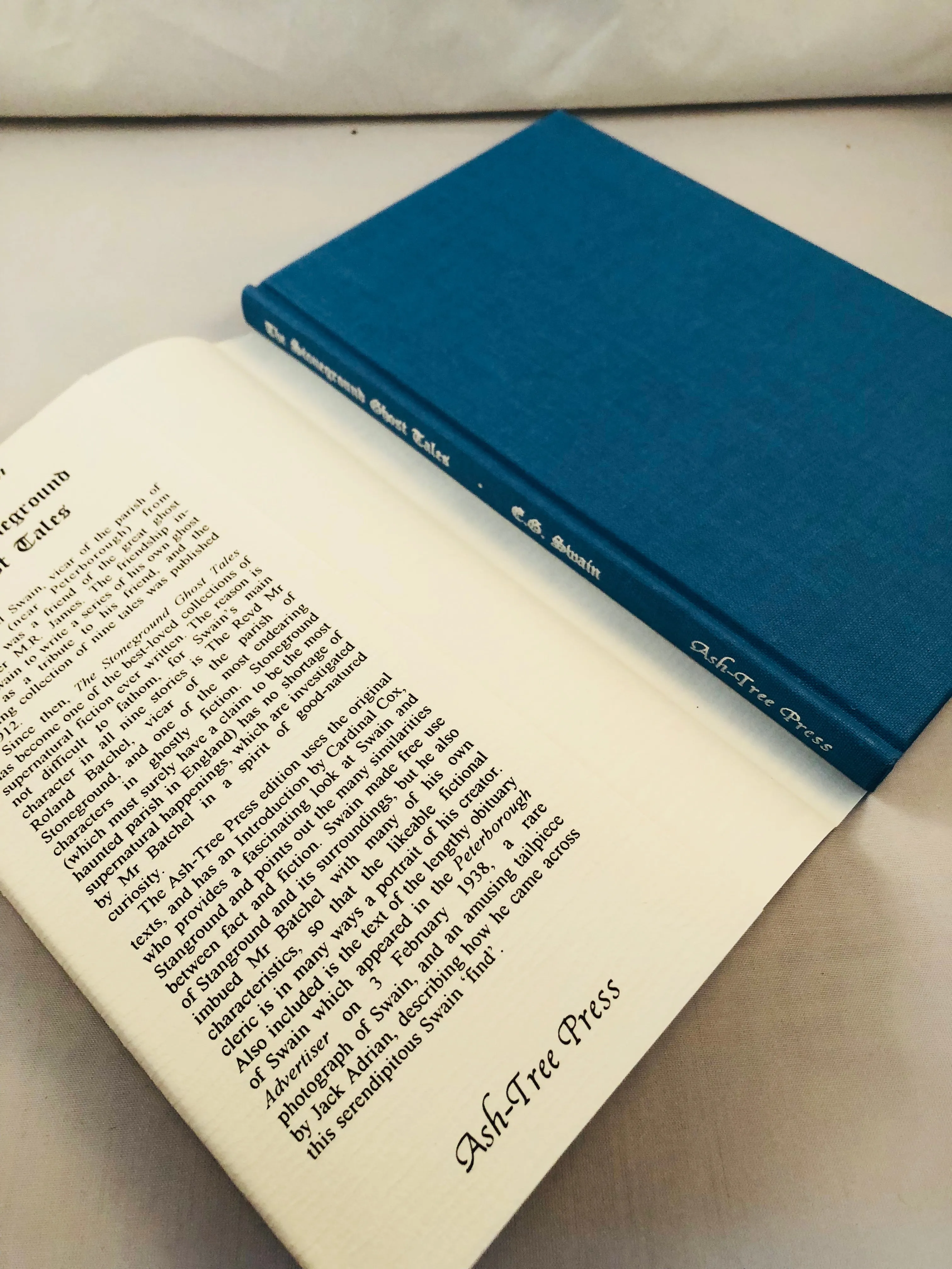 E.G. Swain - The Stoneground Ghost Tales, Ash-Tree Press 1996, Limited to 400 Copies