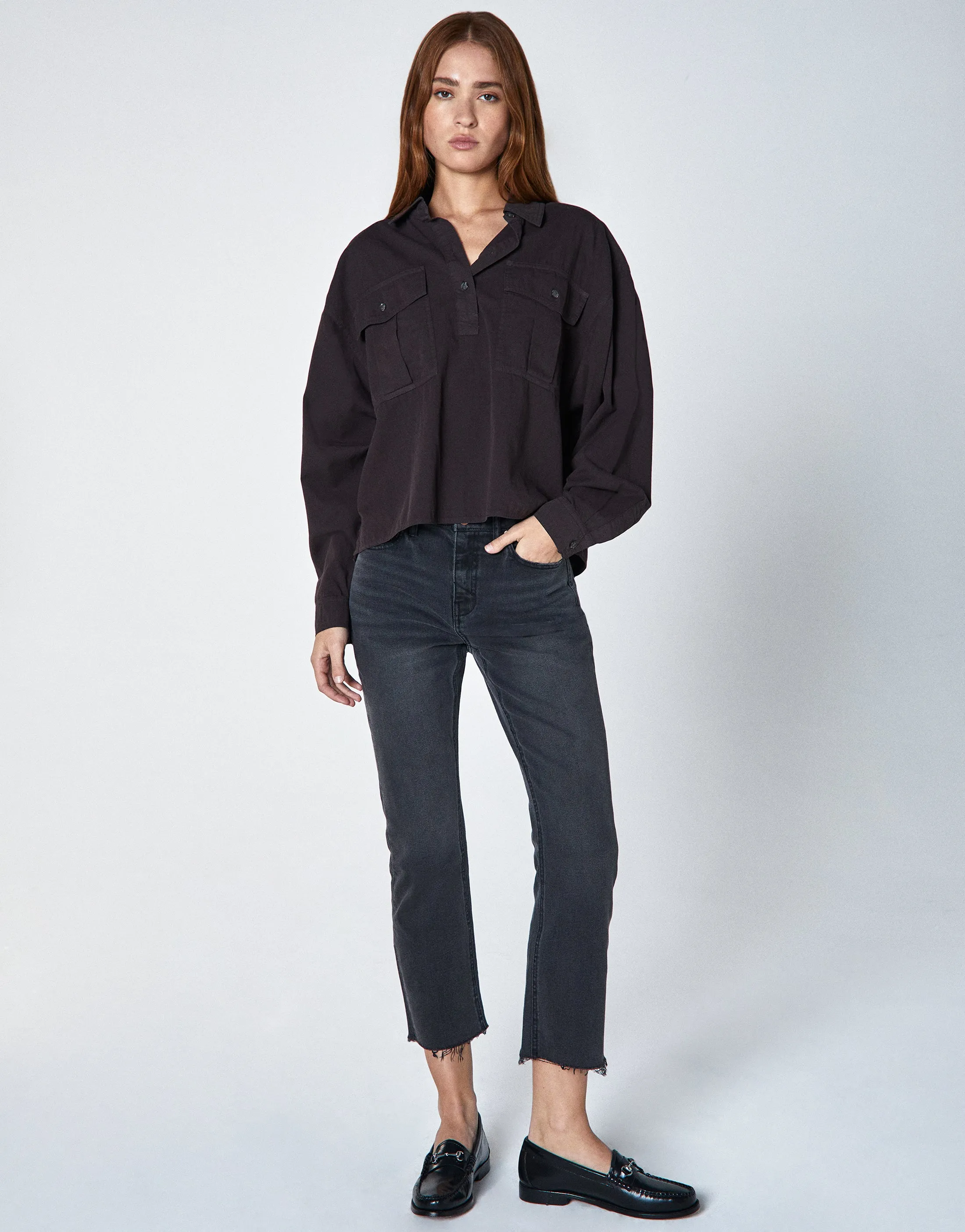ELLIS Cargo Pocket Pullover Shirt