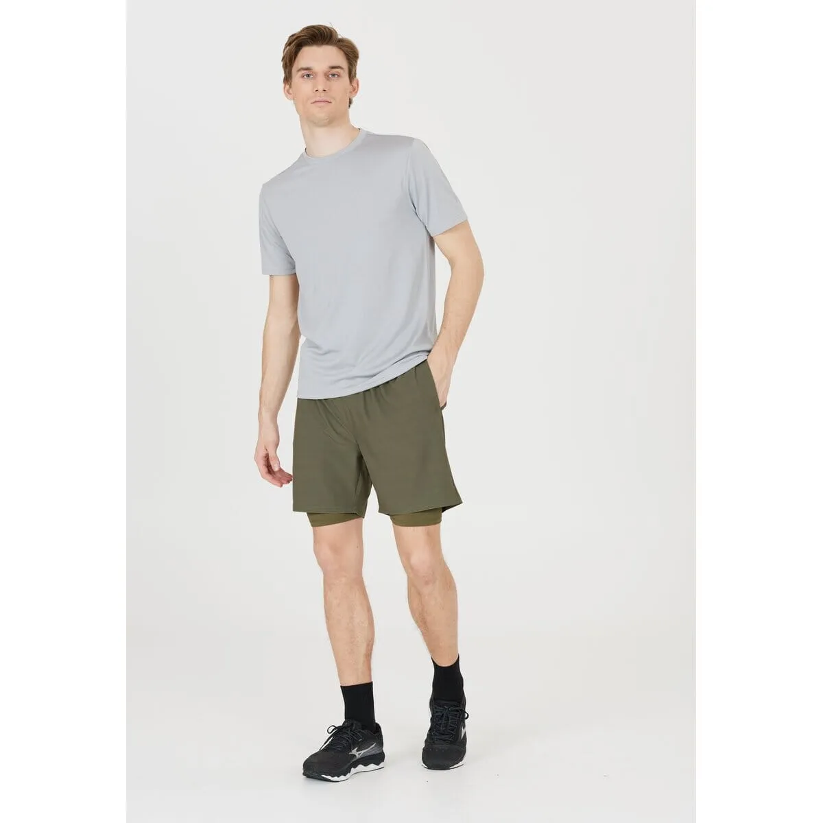 ENDURANCE KROS M 2-IN-1 SHORTS