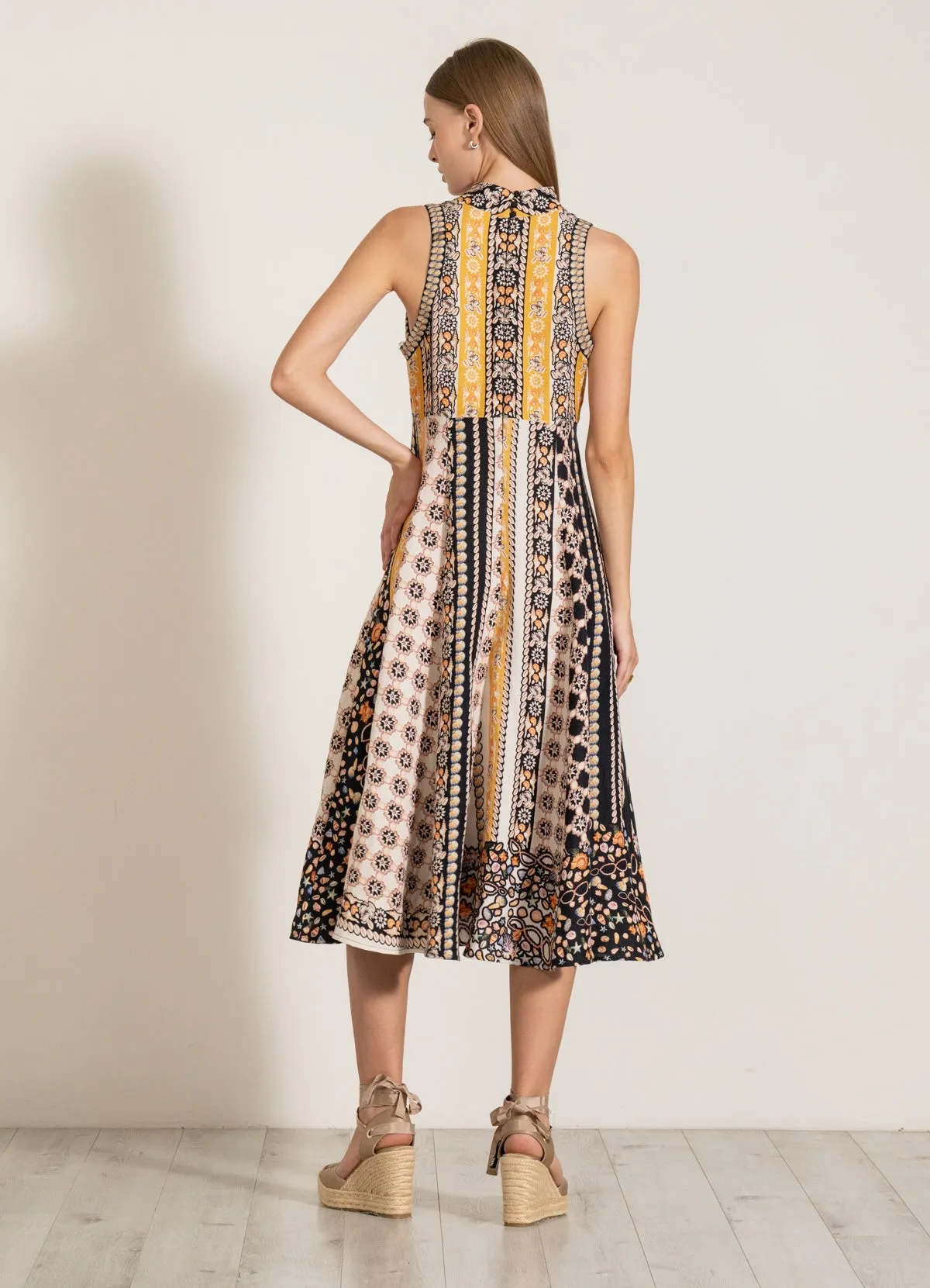 Esme halter midi dress