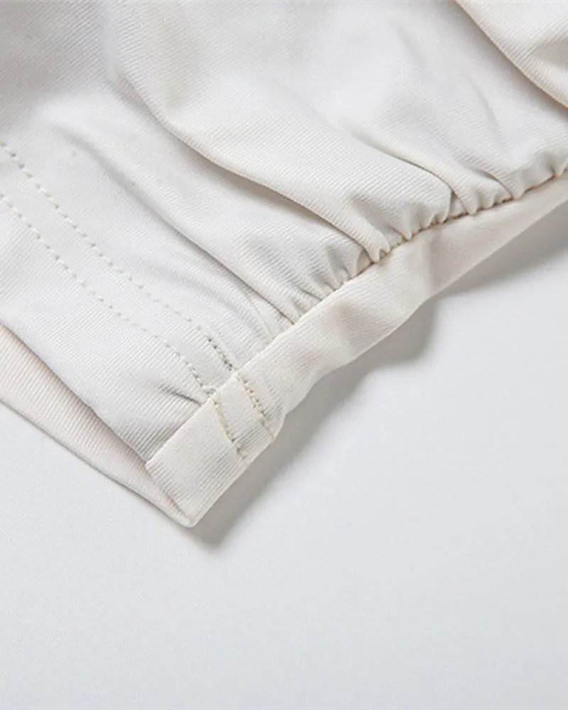 Eyes On Me Ruched Bralet Top