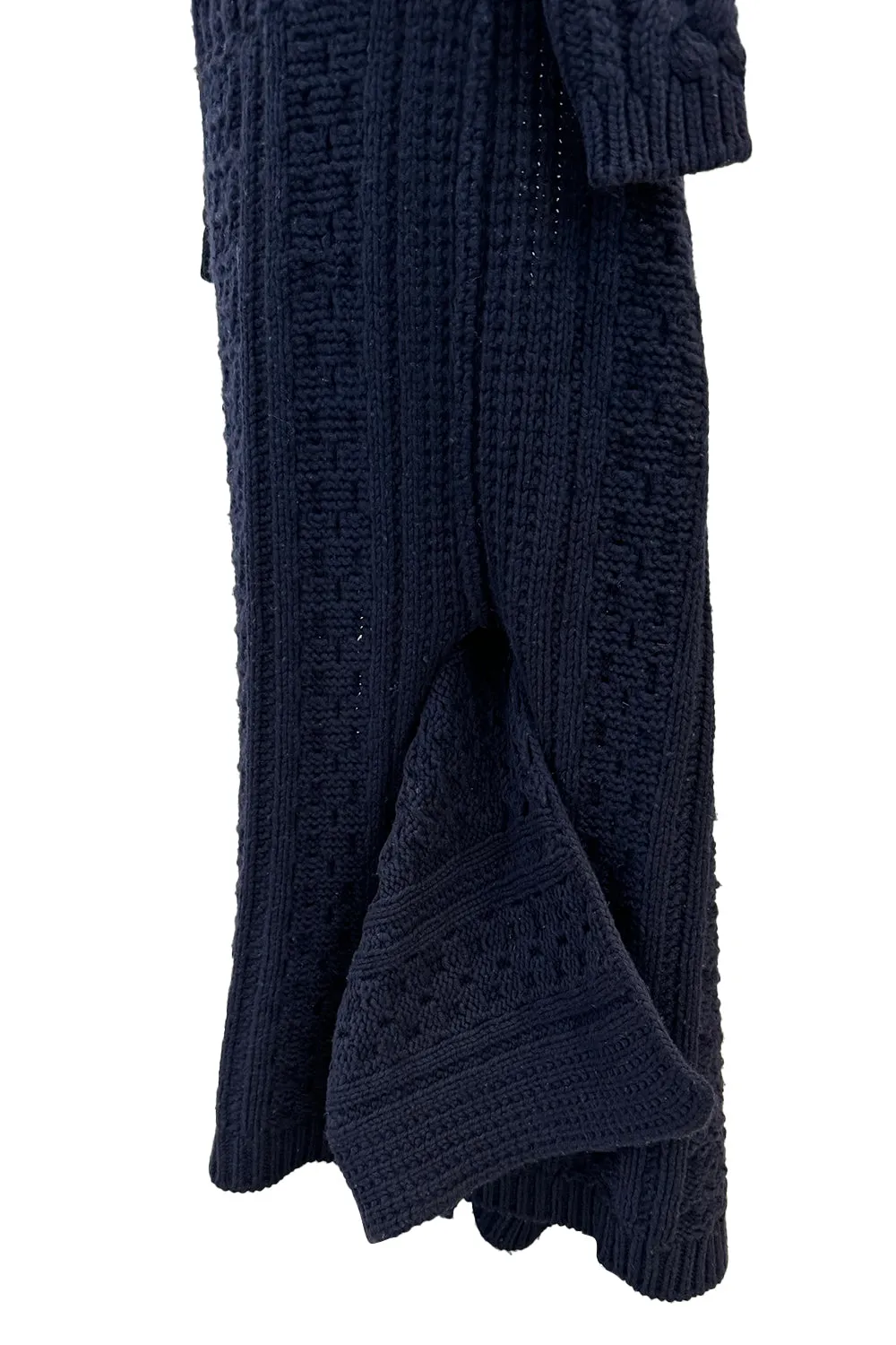 Fall 2006 Alexander McQueen 'The Widows of Culloden' Convertible Cashmere Wool Sweater Cardigan Jacket