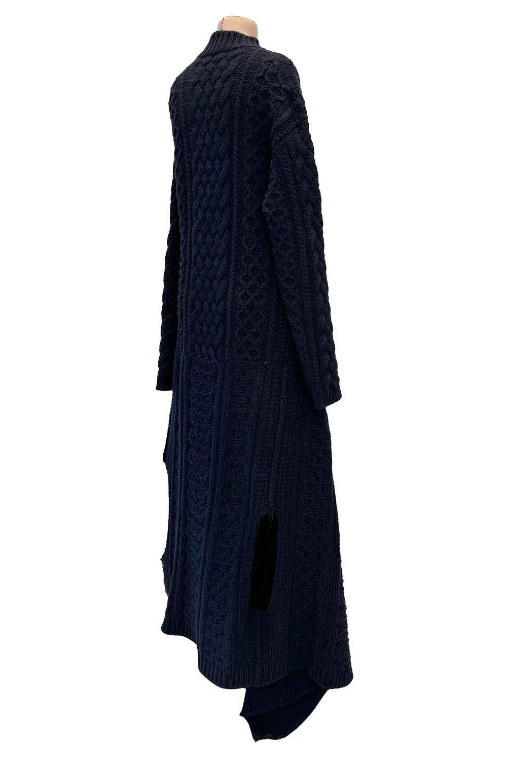 Fall 2006 Alexander McQueen 'The Widows of Culloden' Convertible Cashmere Wool Sweater Cardigan Jacket