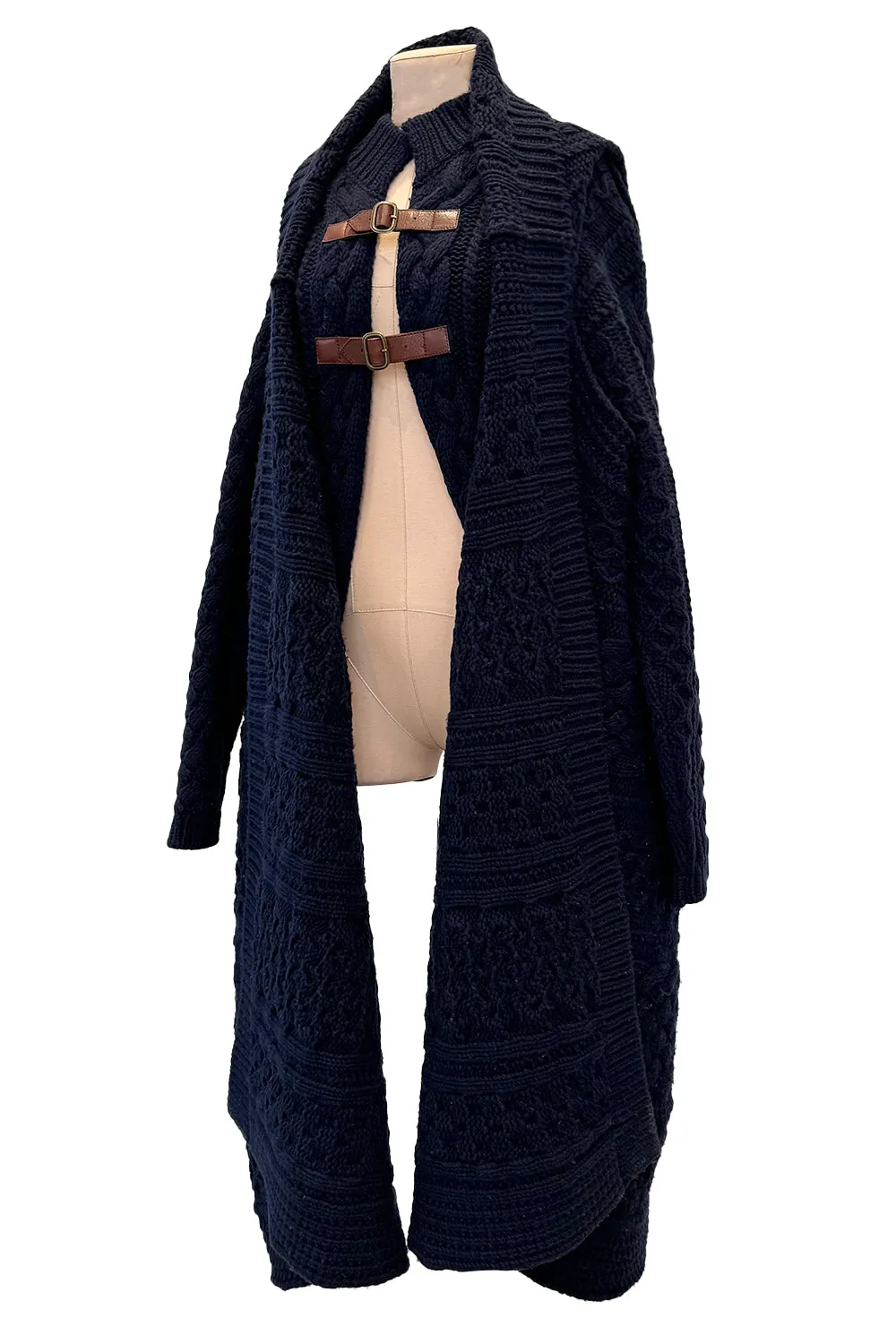 Fall 2006 Alexander McQueen 'The Widows of Culloden' Convertible Cashmere Wool Sweater Cardigan Jacket