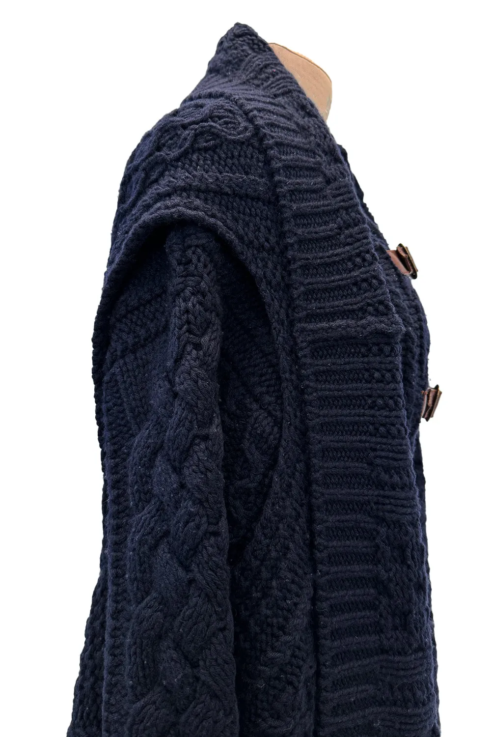 Fall 2006 Alexander McQueen 'The Widows of Culloden' Convertible Cashmere Wool Sweater Cardigan Jacket