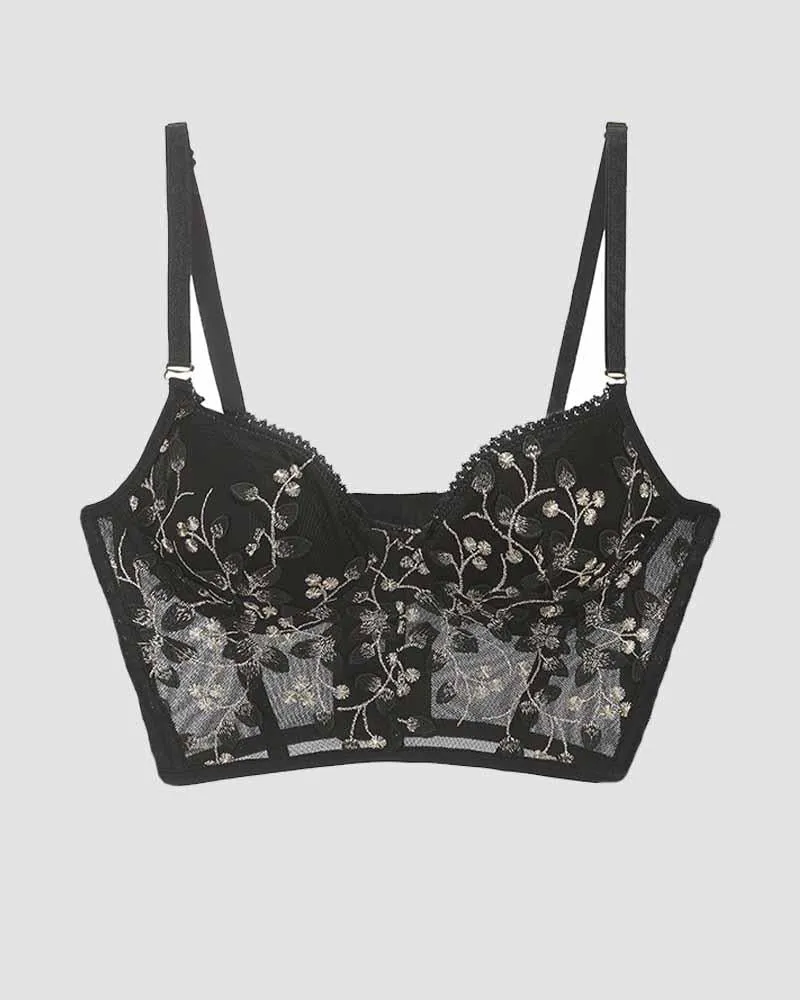 Flora Journeii Lace Corset Top