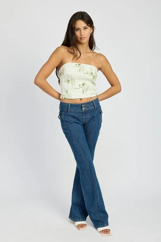 Floral Tube Top