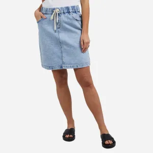 Foxwood Rio Denim Skirt (Light Blue)