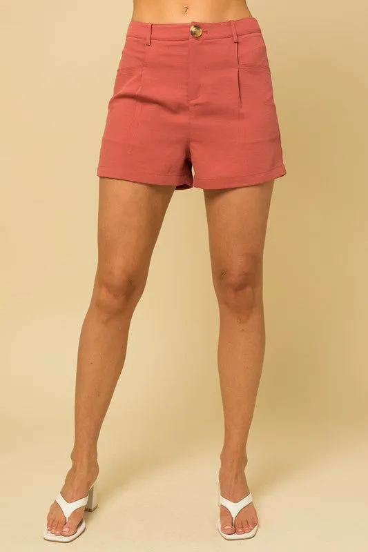 Front Pleated Short, Gilli