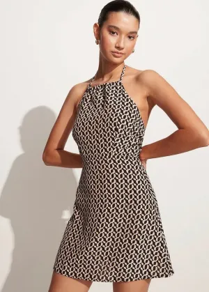 Gaia Mini Dress (Bisett Print)