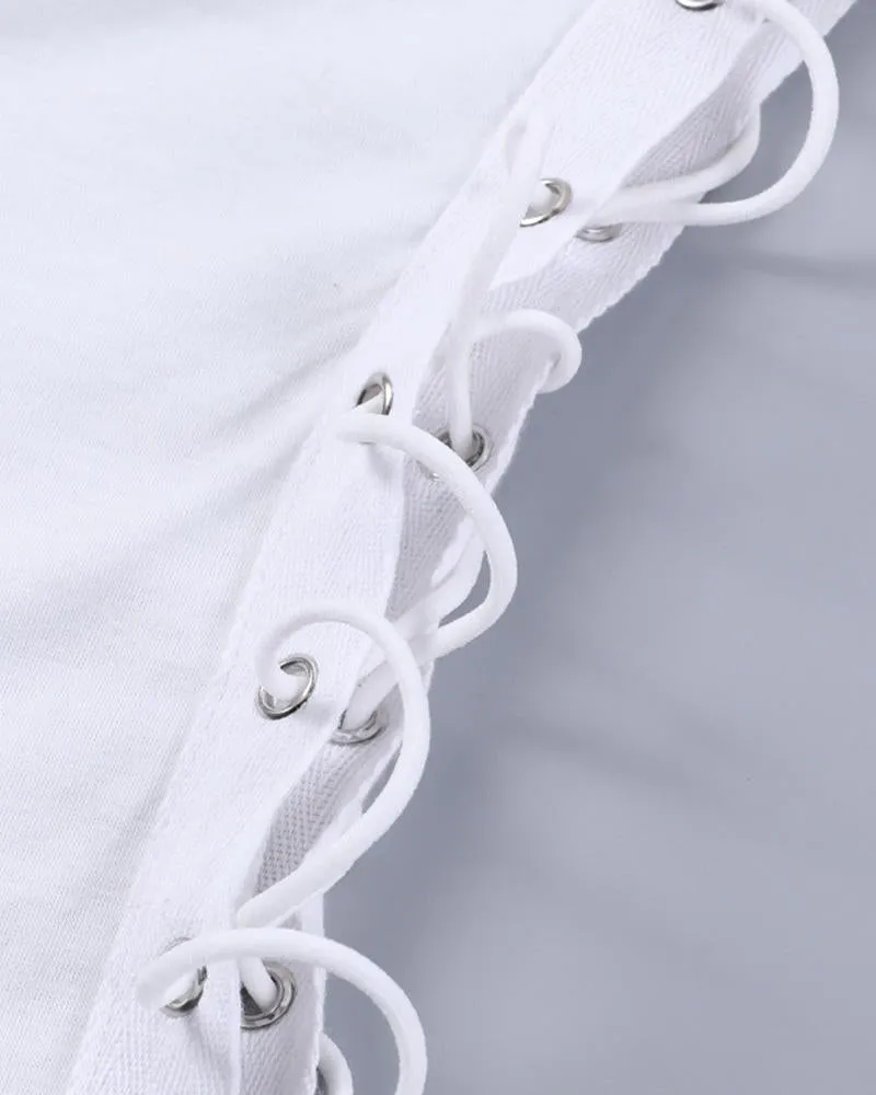 Galea Shoelace Tank Top