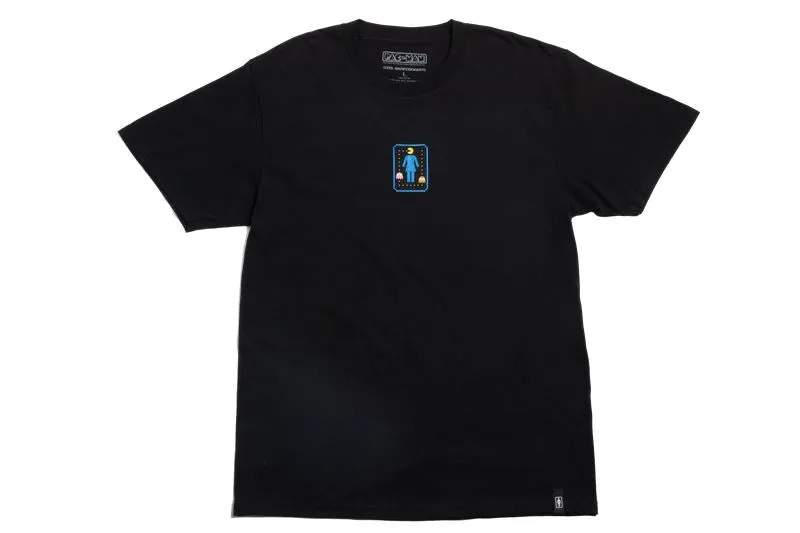 Girl Pac-Man OG Pac-Lock Tee Black