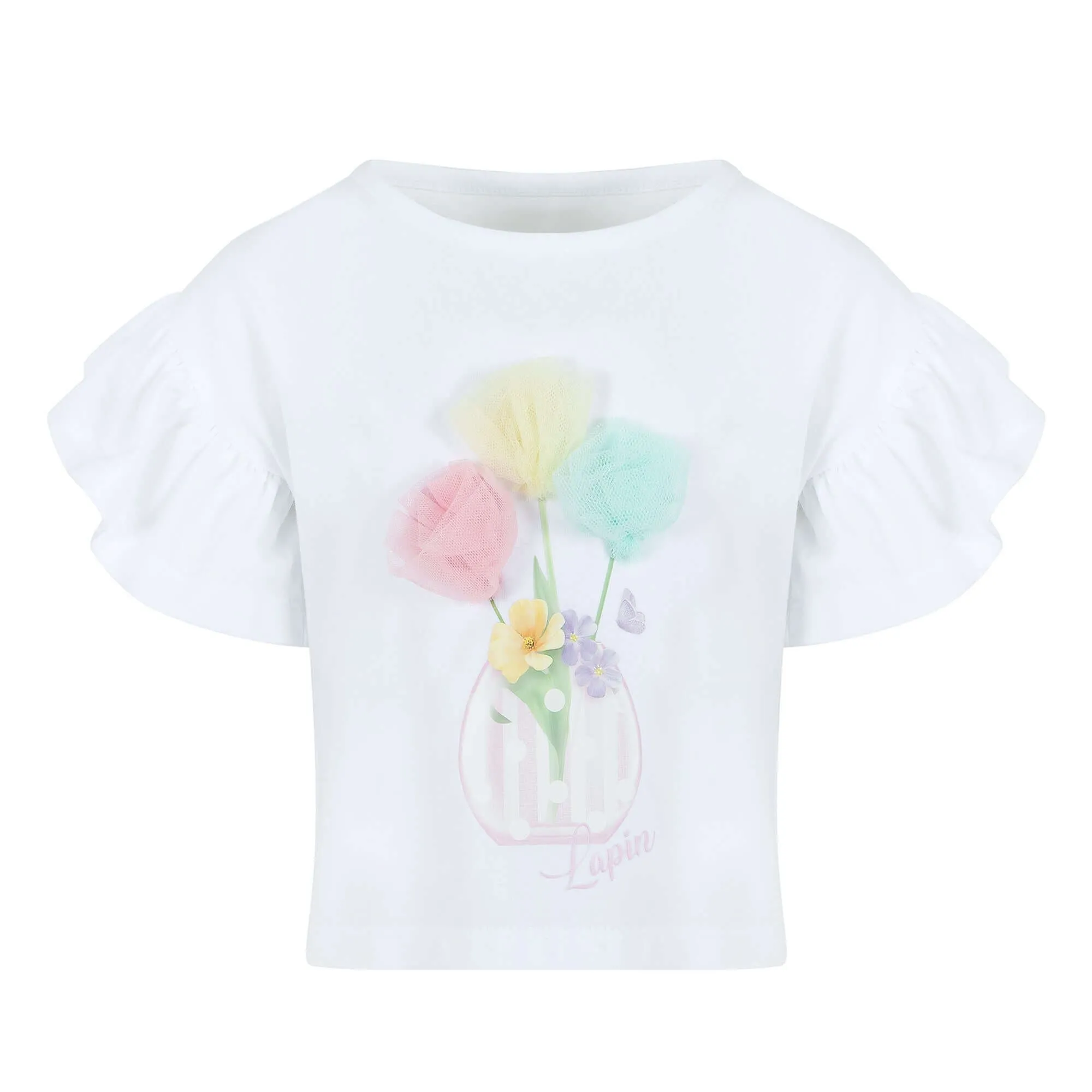 Girls Pink Tulip Short Set