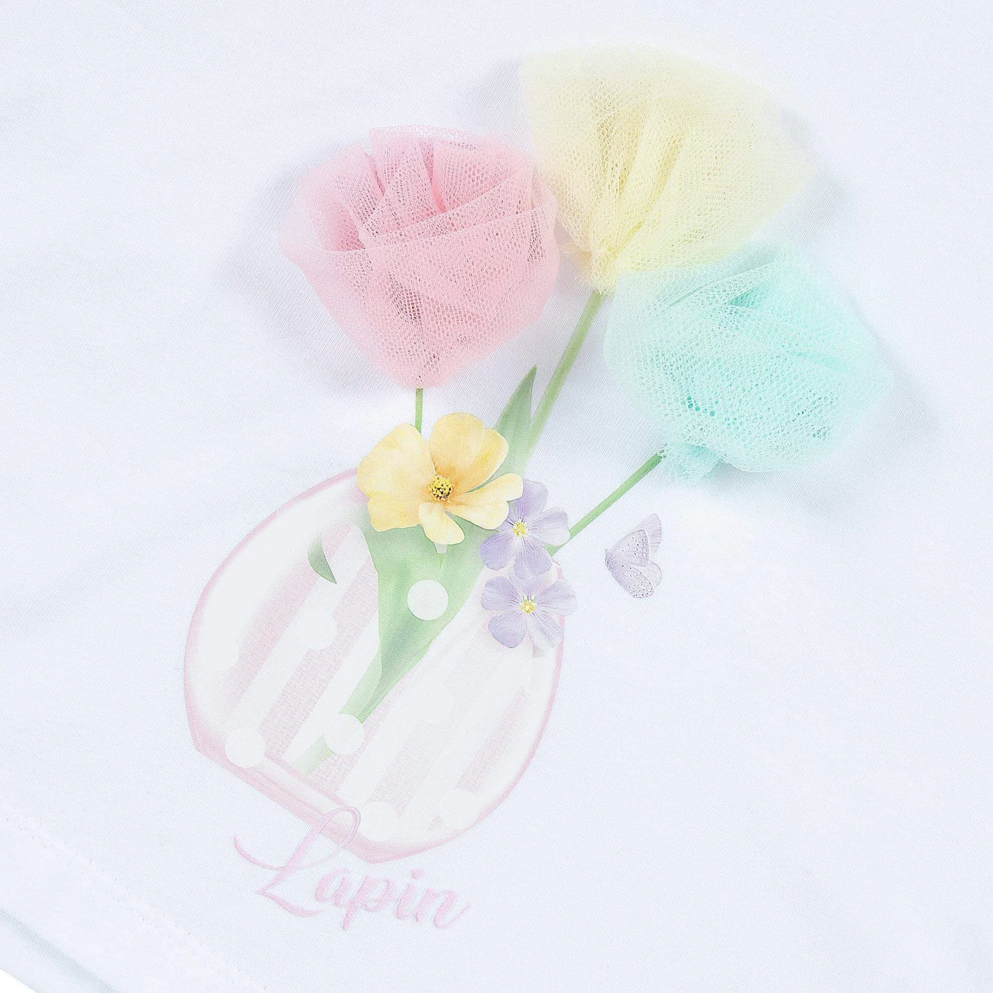 Girls Pink Tulip Short Set