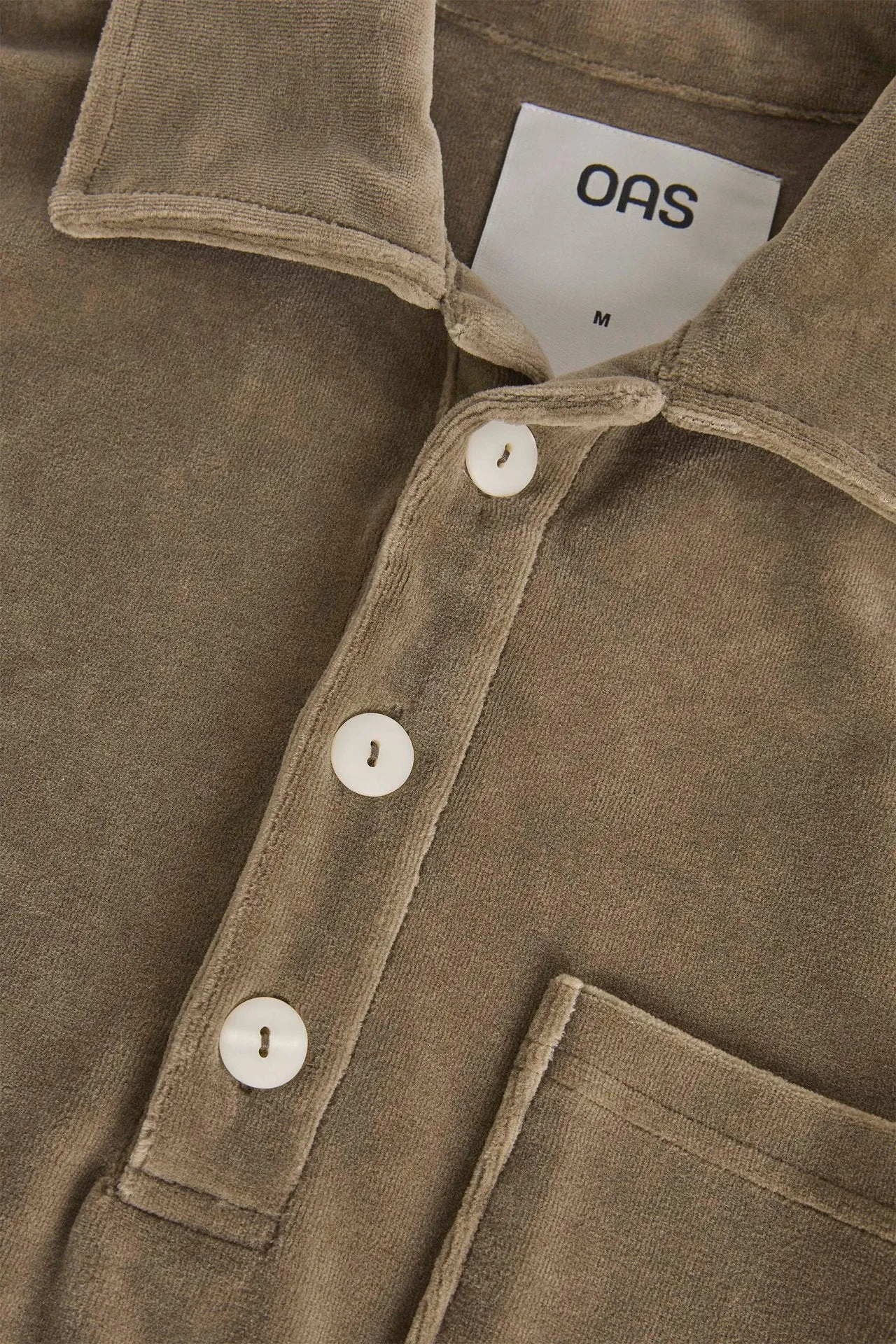 Girona Velour Shirt | Morel
