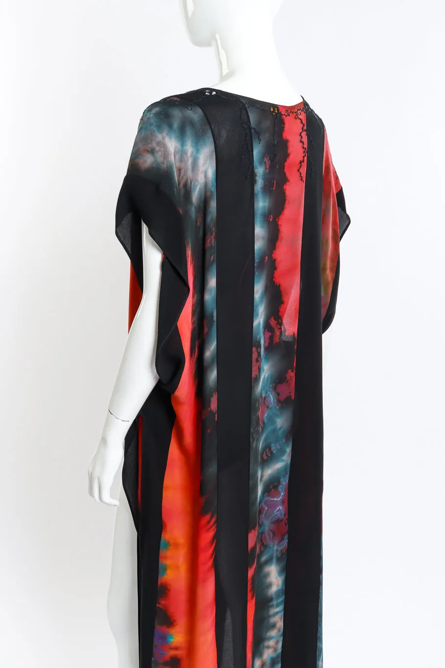 Hand Embroidered Tie Dye Duster
