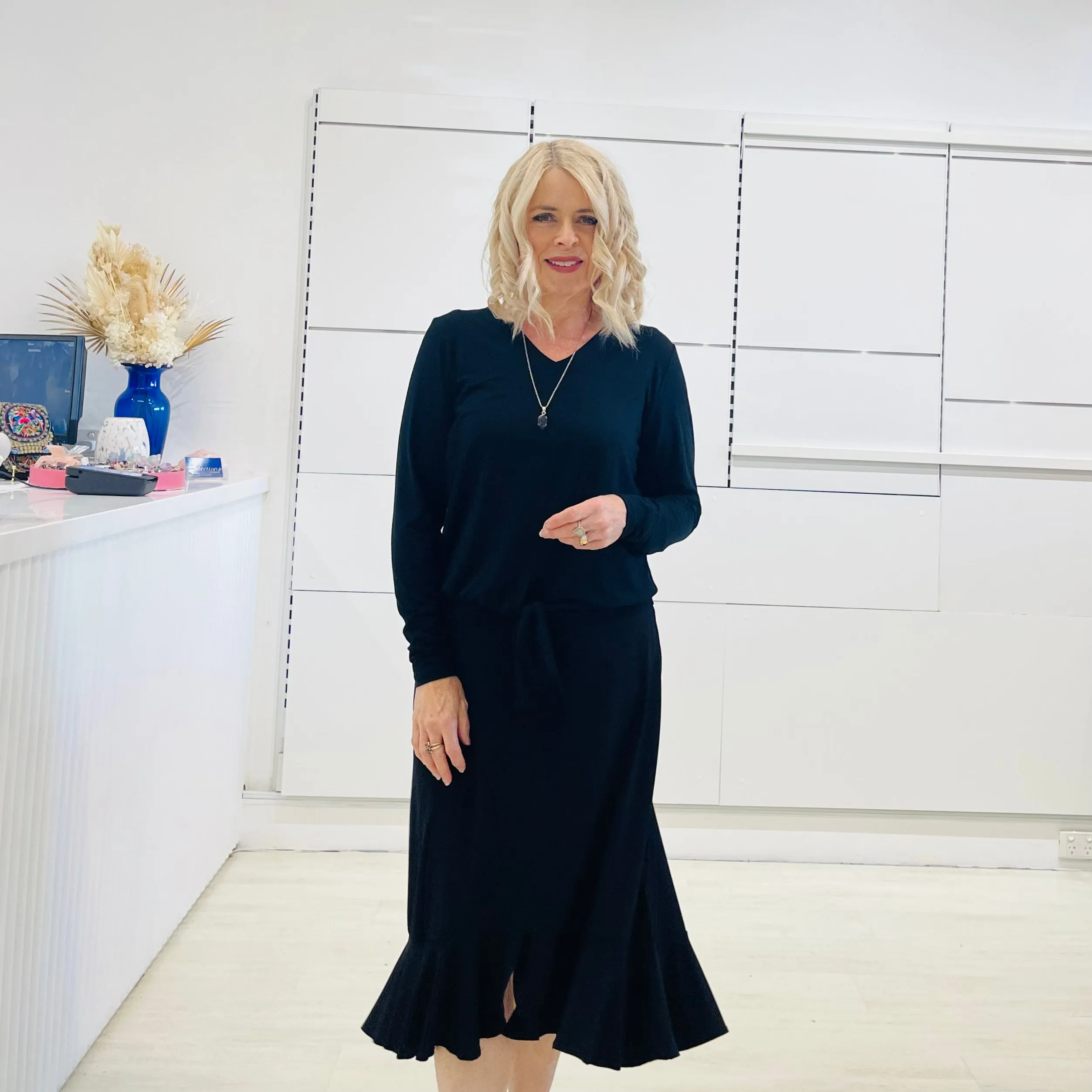 Harper Top Black