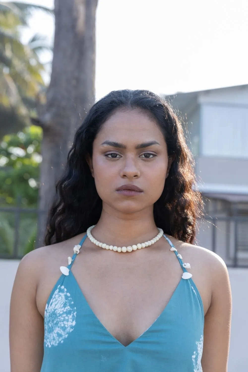 HAWAII HALTER NECK DRESS