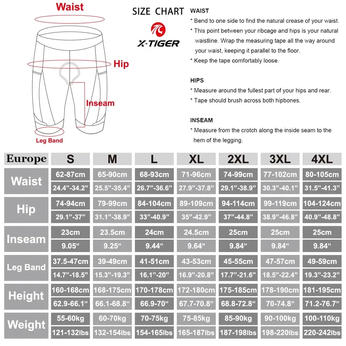 High-Performance Cycling Bib Shorts
