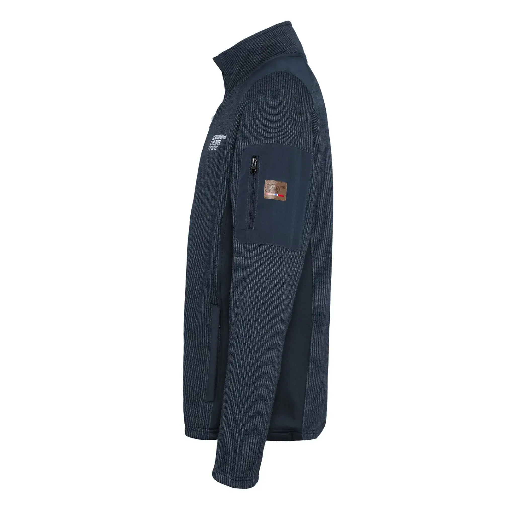 Hybrid Fleece Jacket - Navy