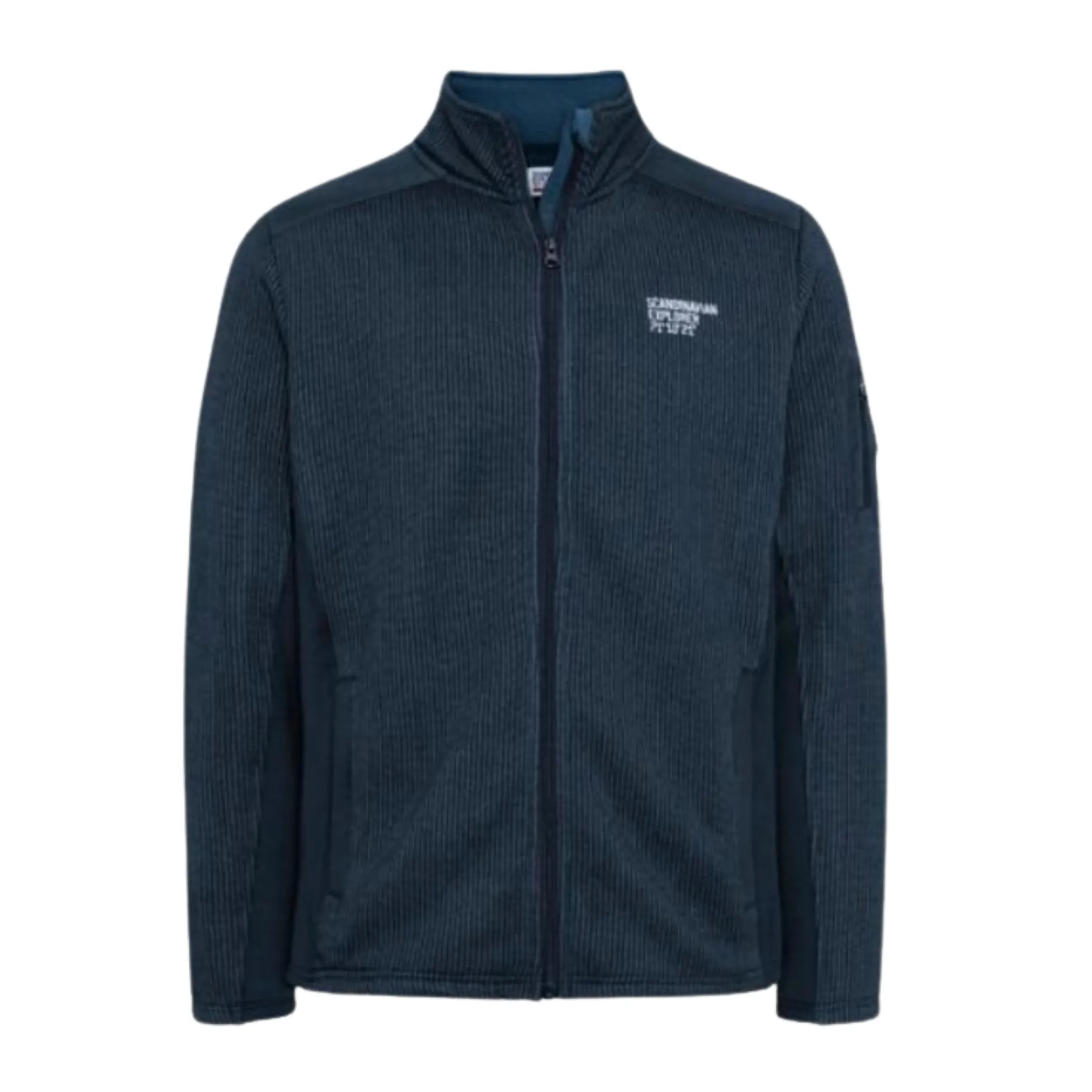 Hybrid Fleece Jacket - Navy