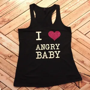 I Love Angry Baby Jamie the Baby Guy Tank