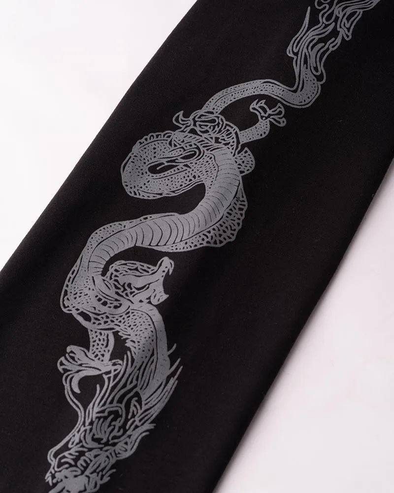 Imperial Dragon Cropped Top
