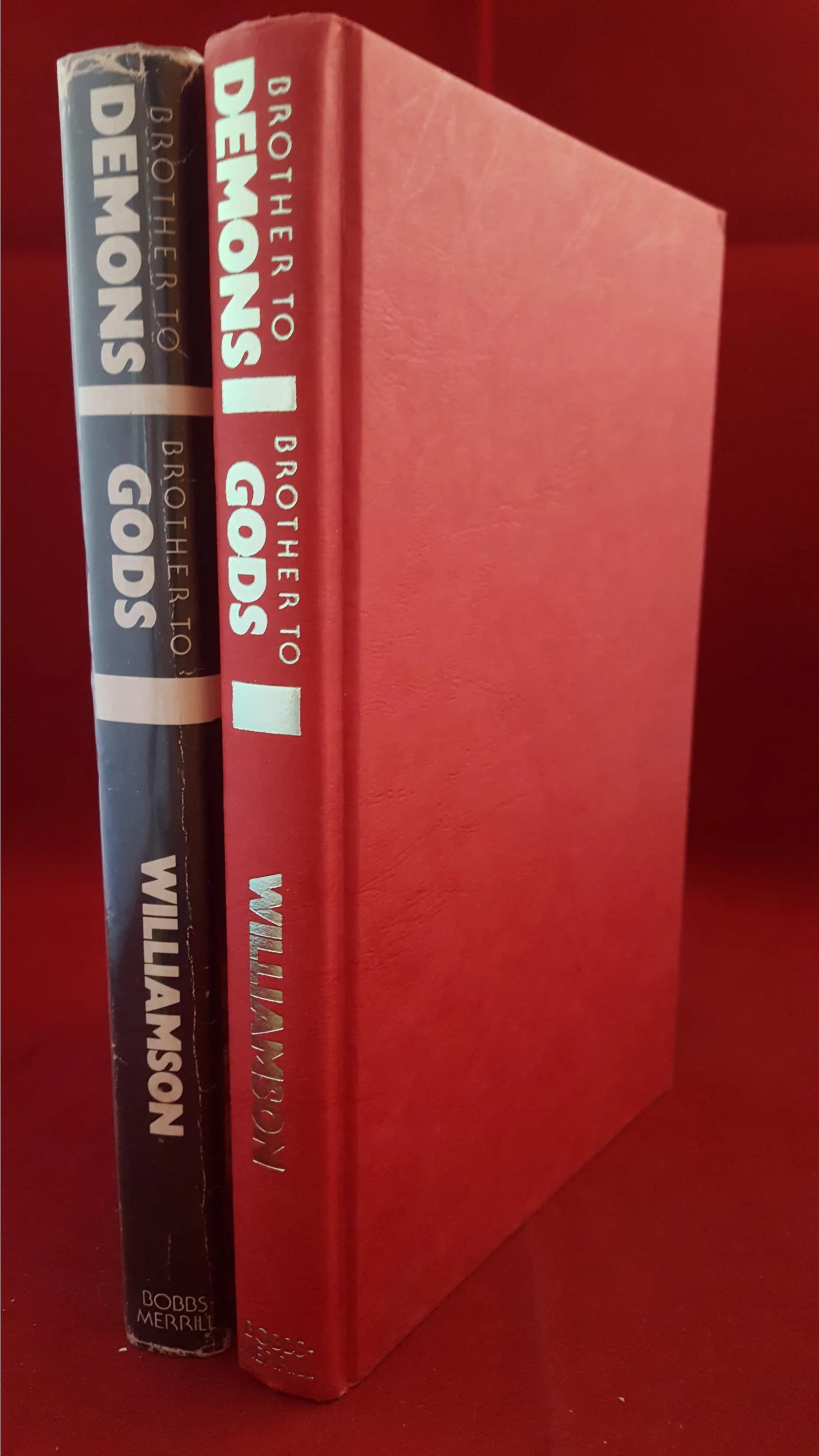 Jack Williamson - Brother To Demons Brother To Gods, Bobbs-Merrill, 1979, 1st Printing