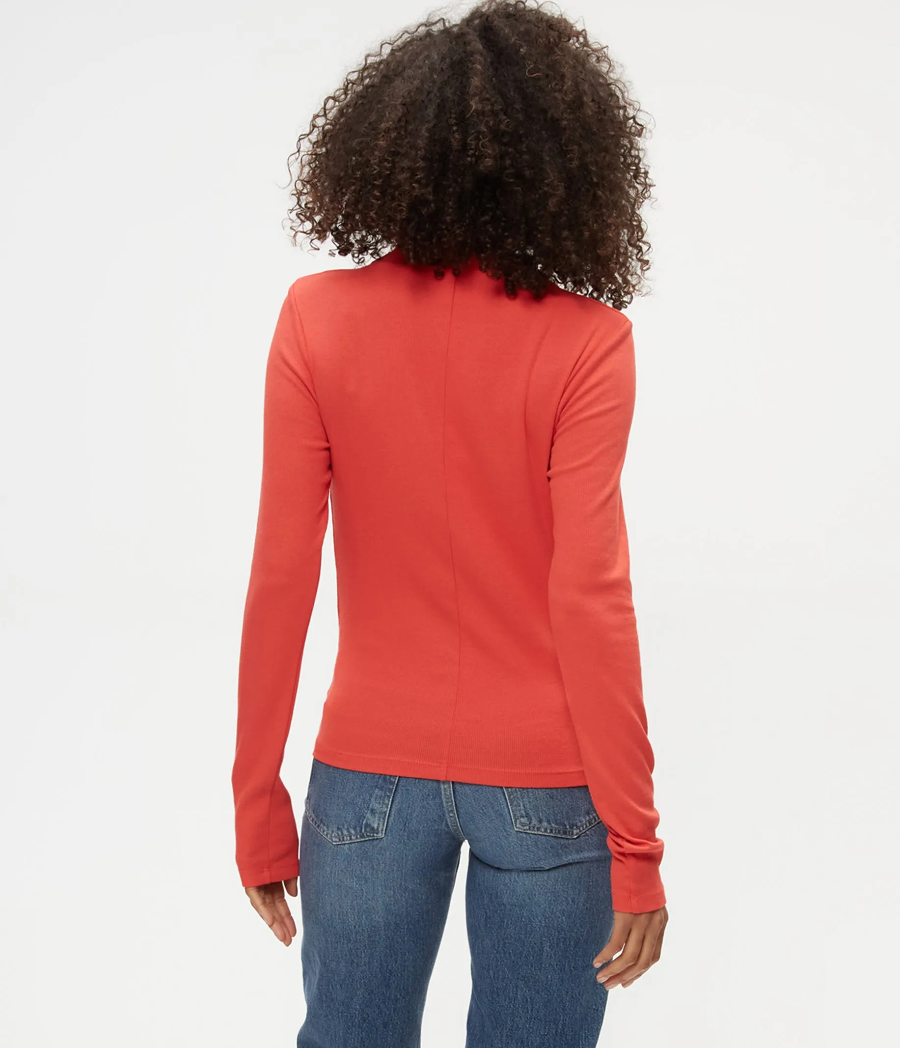 Janine Mock Neck Top