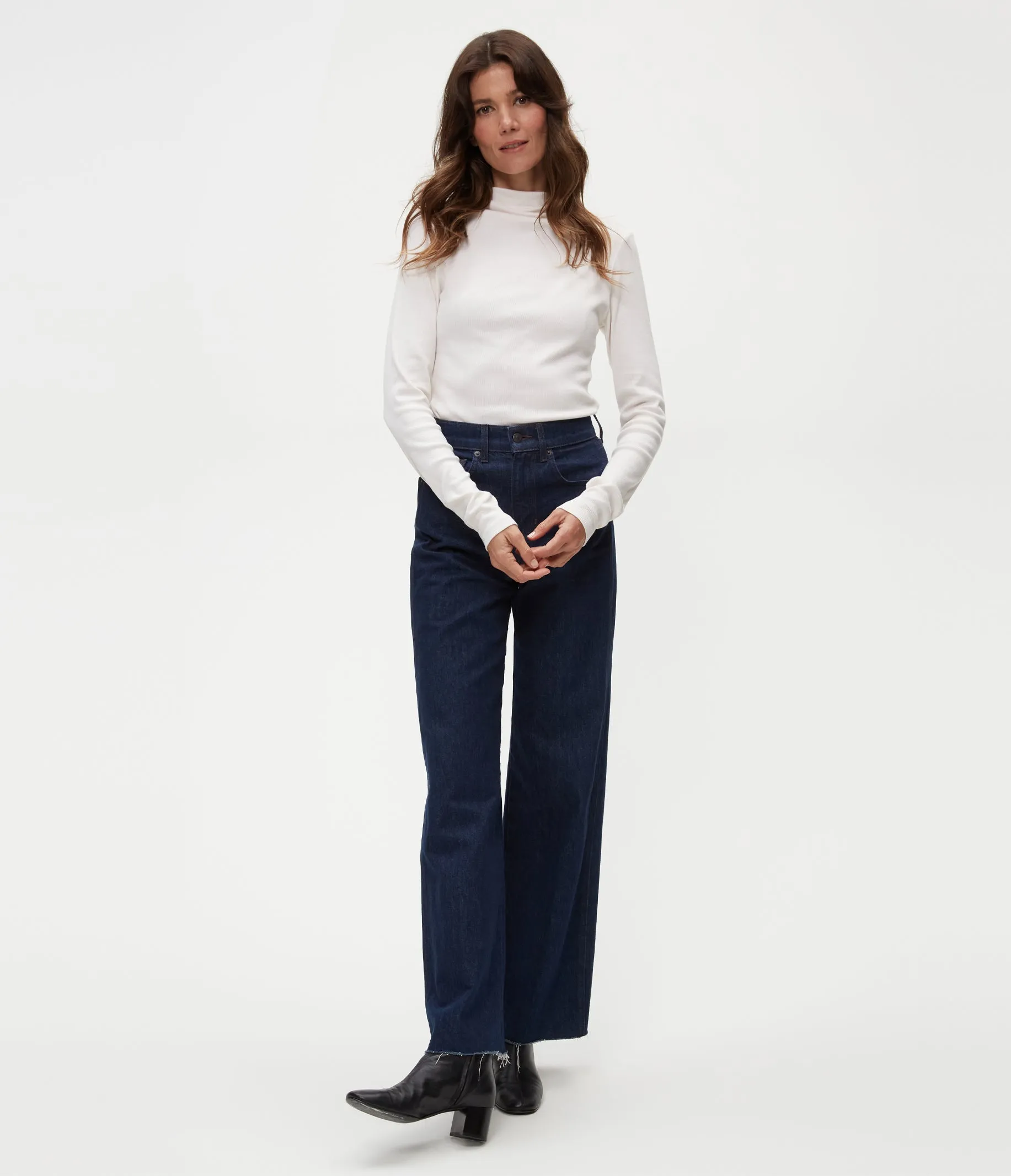 Janine Mock Neck Top