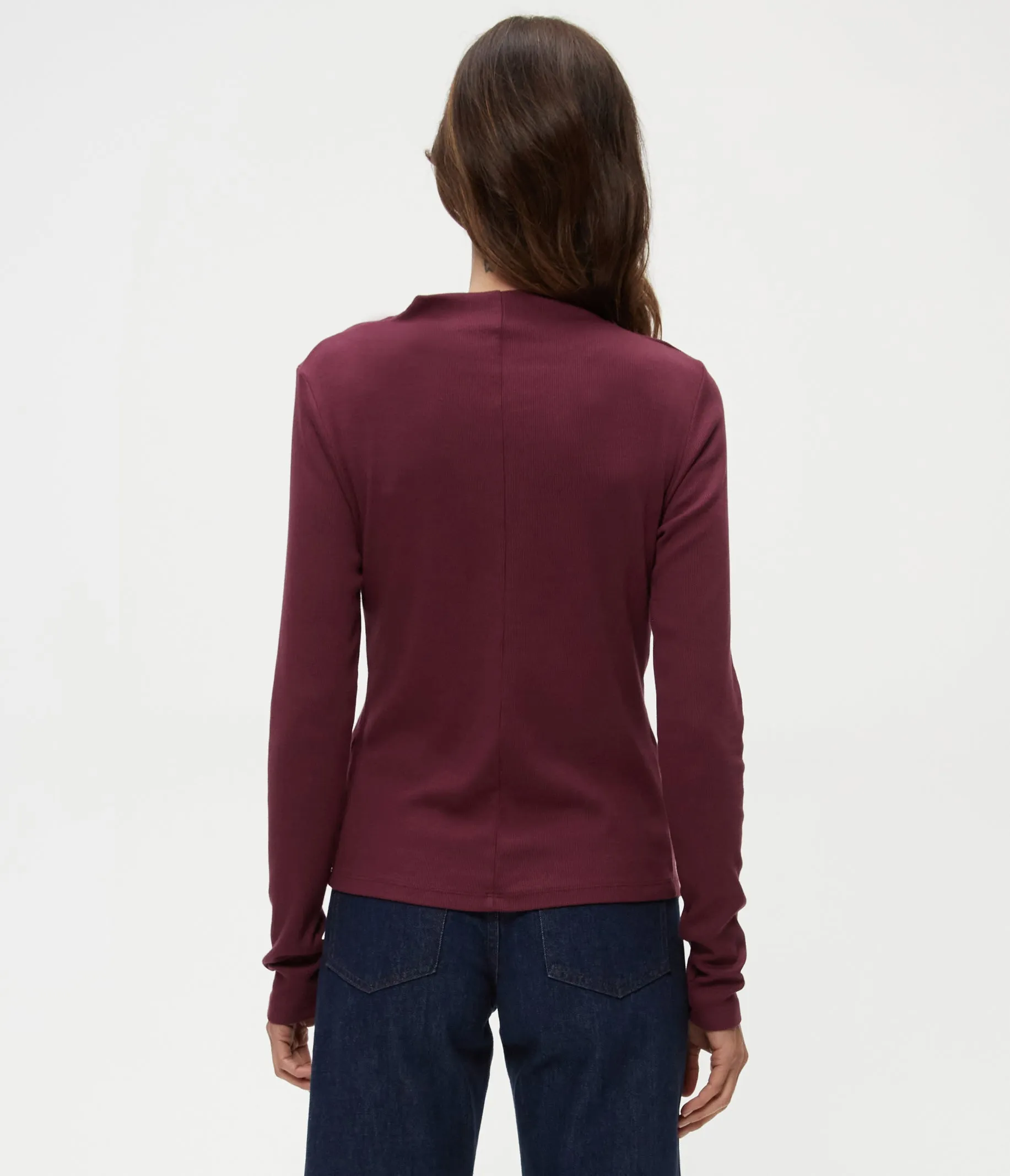 Janine Mock Neck Top