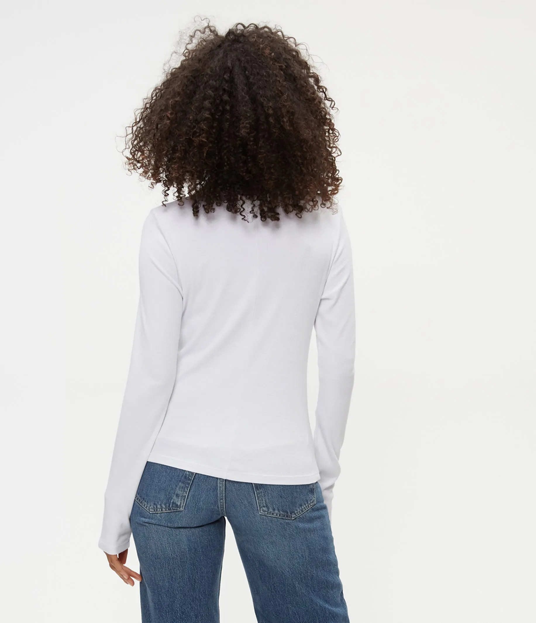 Janine Mock Neck Top
