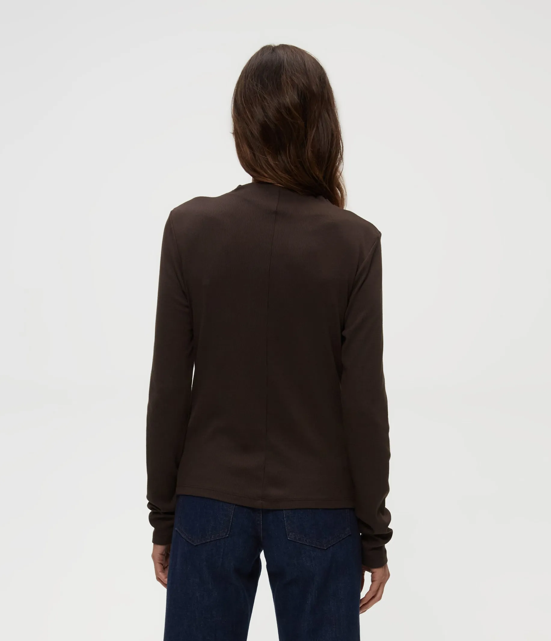 Janine Mock Neck Top
