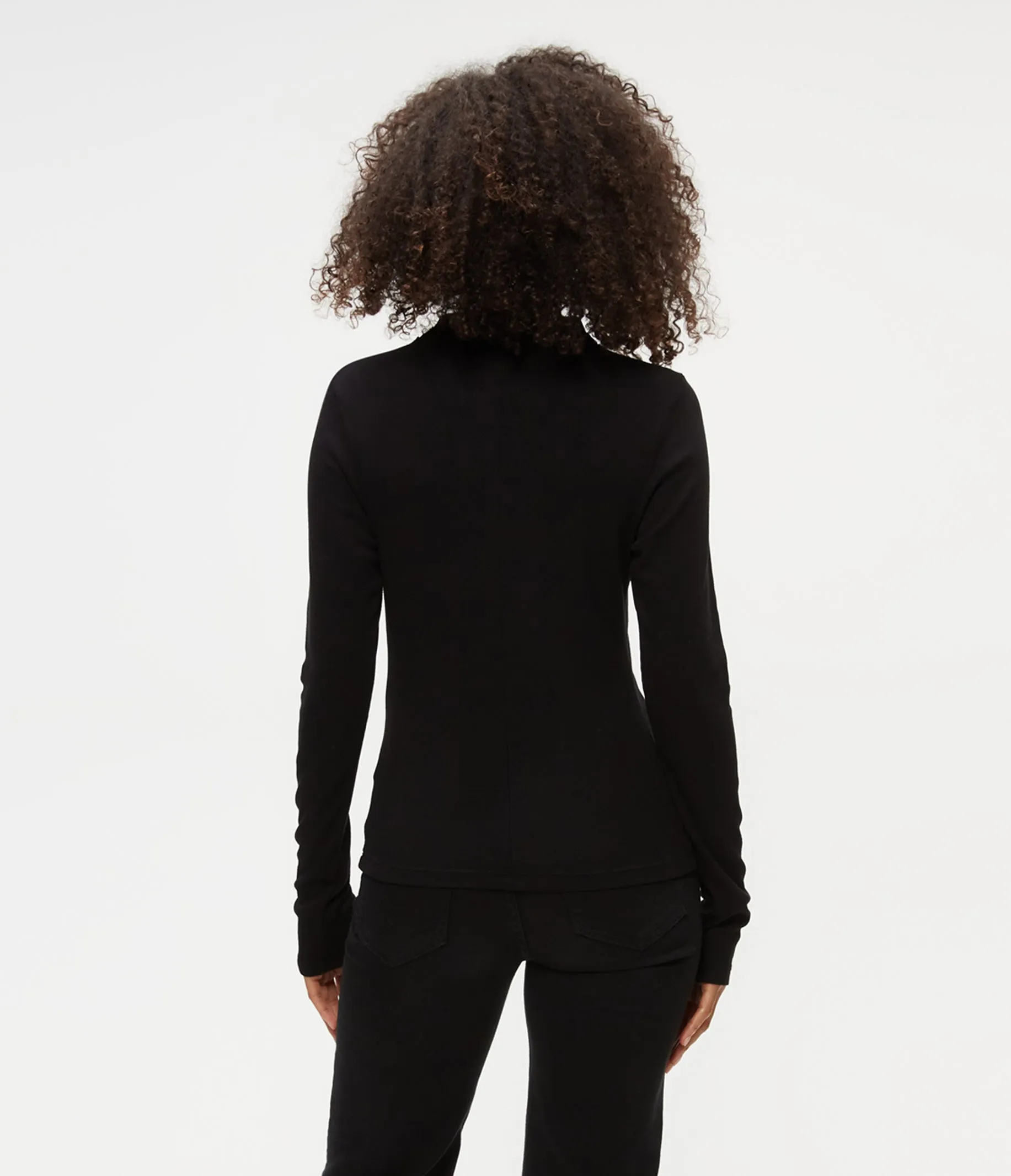 Janine Mock Neck Top