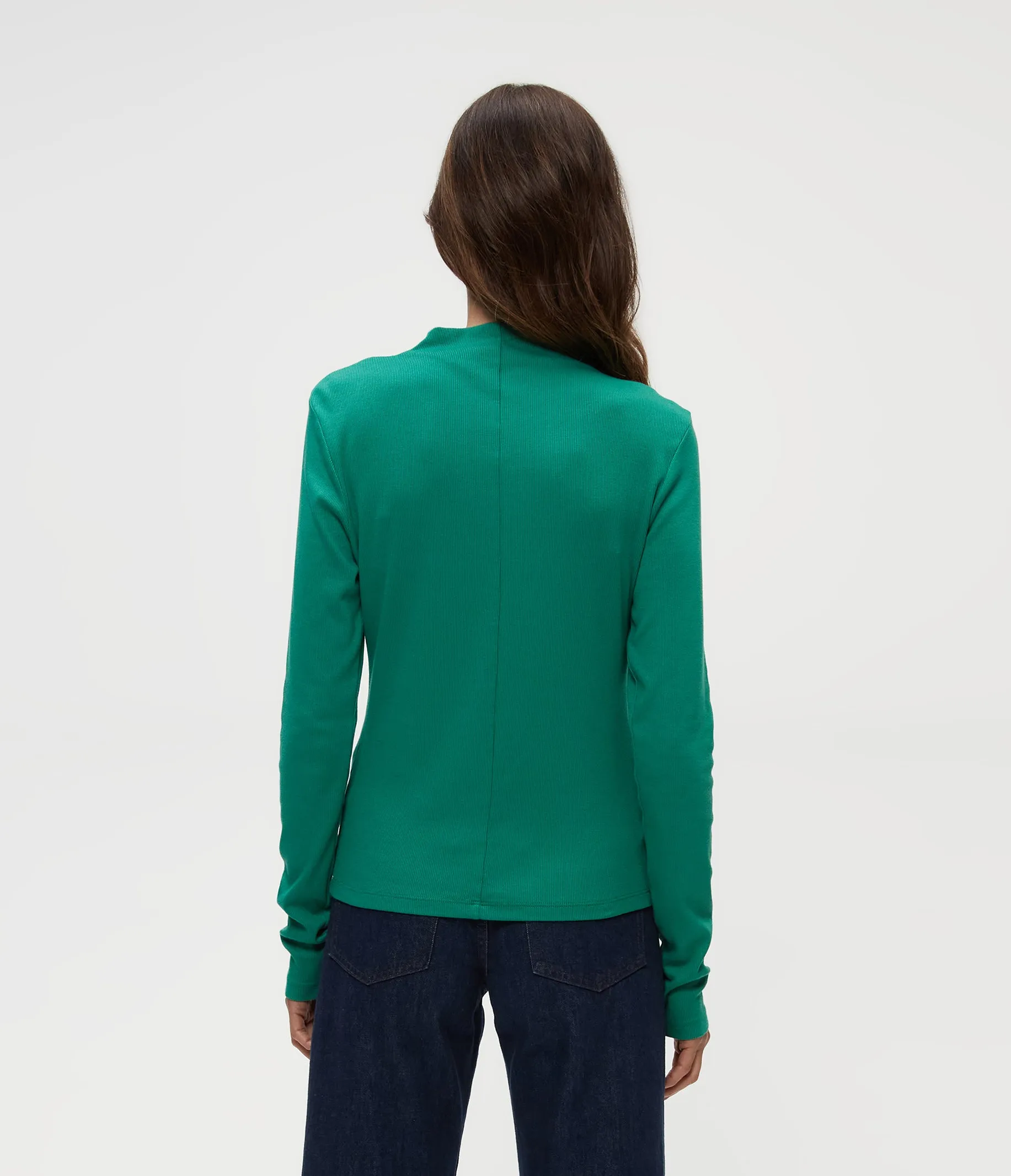 Janine Mock Neck Top